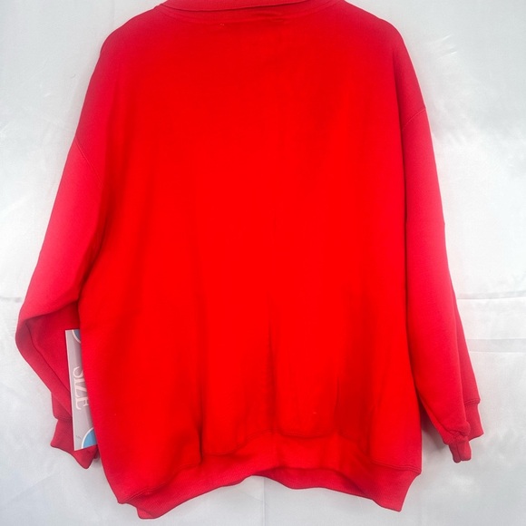 VTG NWT Special Events Red and White Men's Sweater Size 22/42 - Picture 8 of 11
